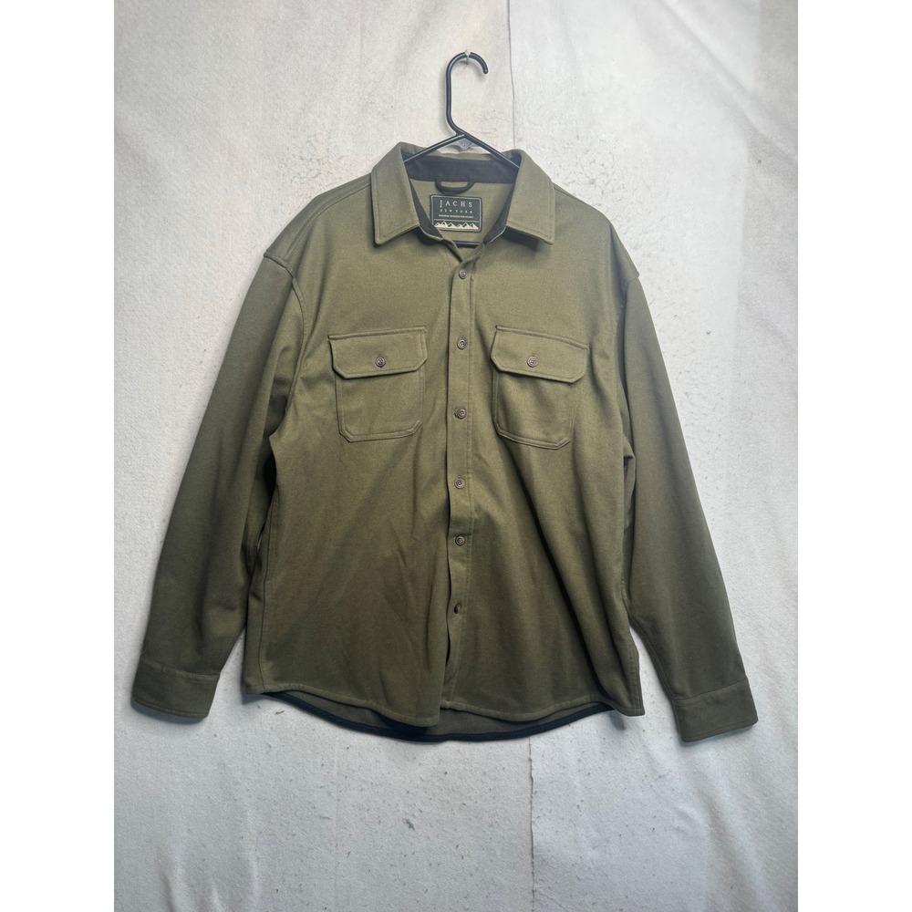 Jachs New York Mens Olive Green Outdoor Shirt Jacket XL S25C-Z05-XKZ